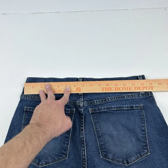 Mott & Bow Women’s Boyfriend Jeans Size 29 Medium Wash Blue Stretch 29x30 - Picture 4 of 16